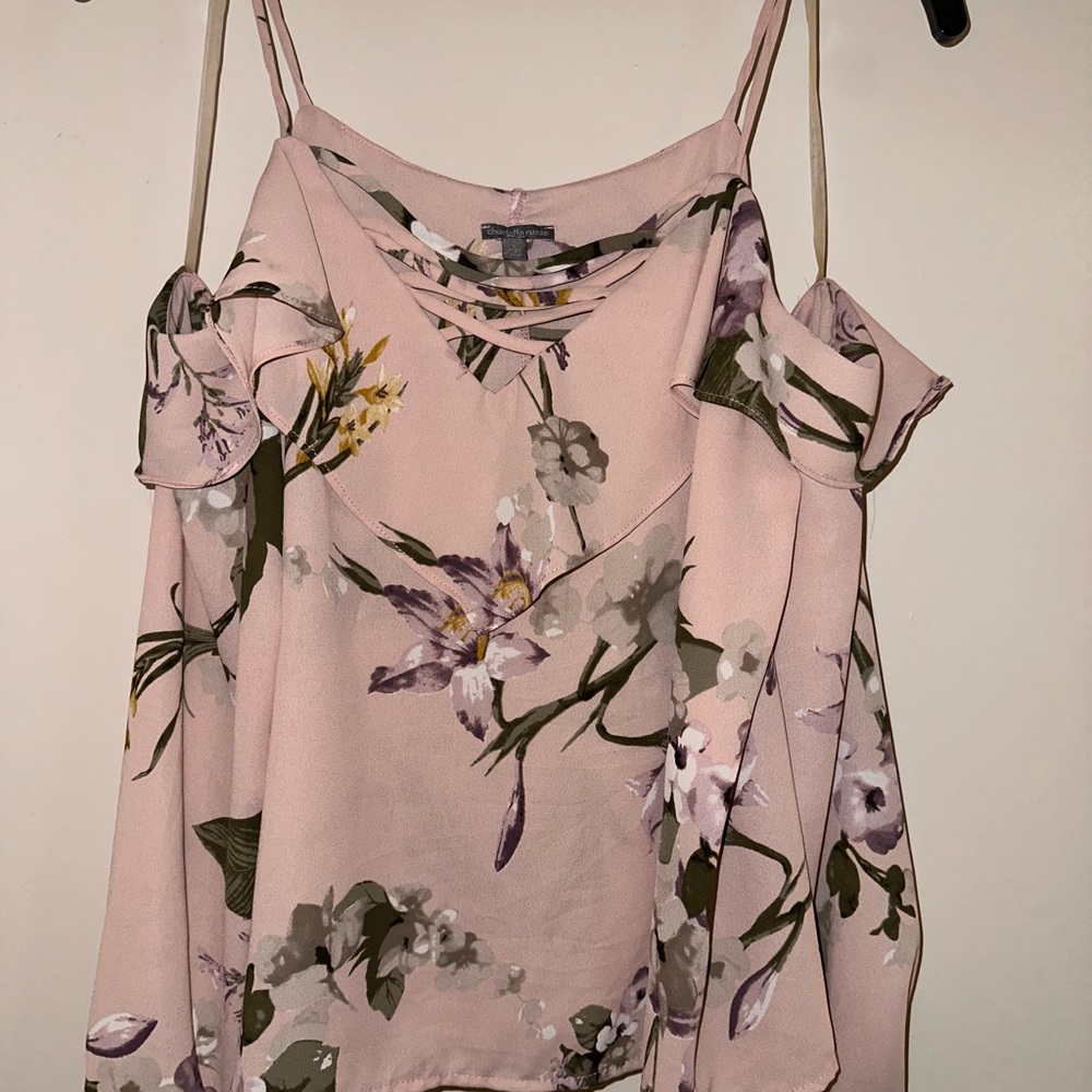 Pink floral top - Picture 4 of 4